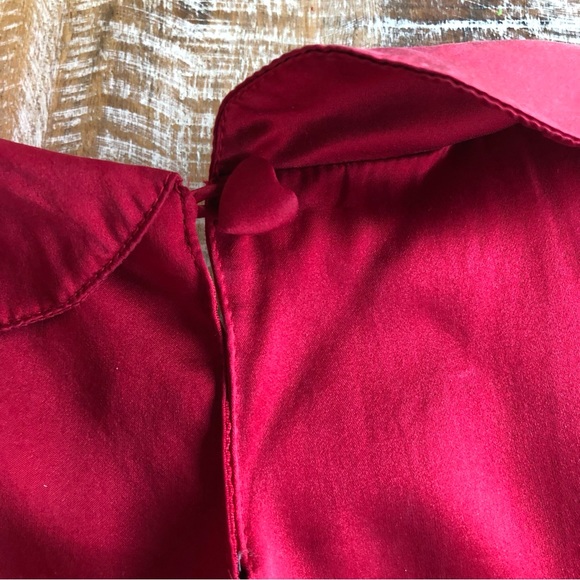 Erin Fetherston for Target red silk heart babydoll dress - Picture 5 of 13